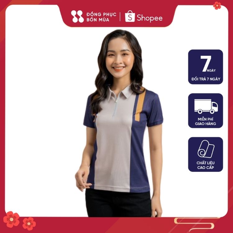 Áo Phông Nam / Nữ  Polo Ngắn Tay Thời Trang chất cotton cao cấp Màu Hàn Quốc sẵn hàng kèm video ảnh thật