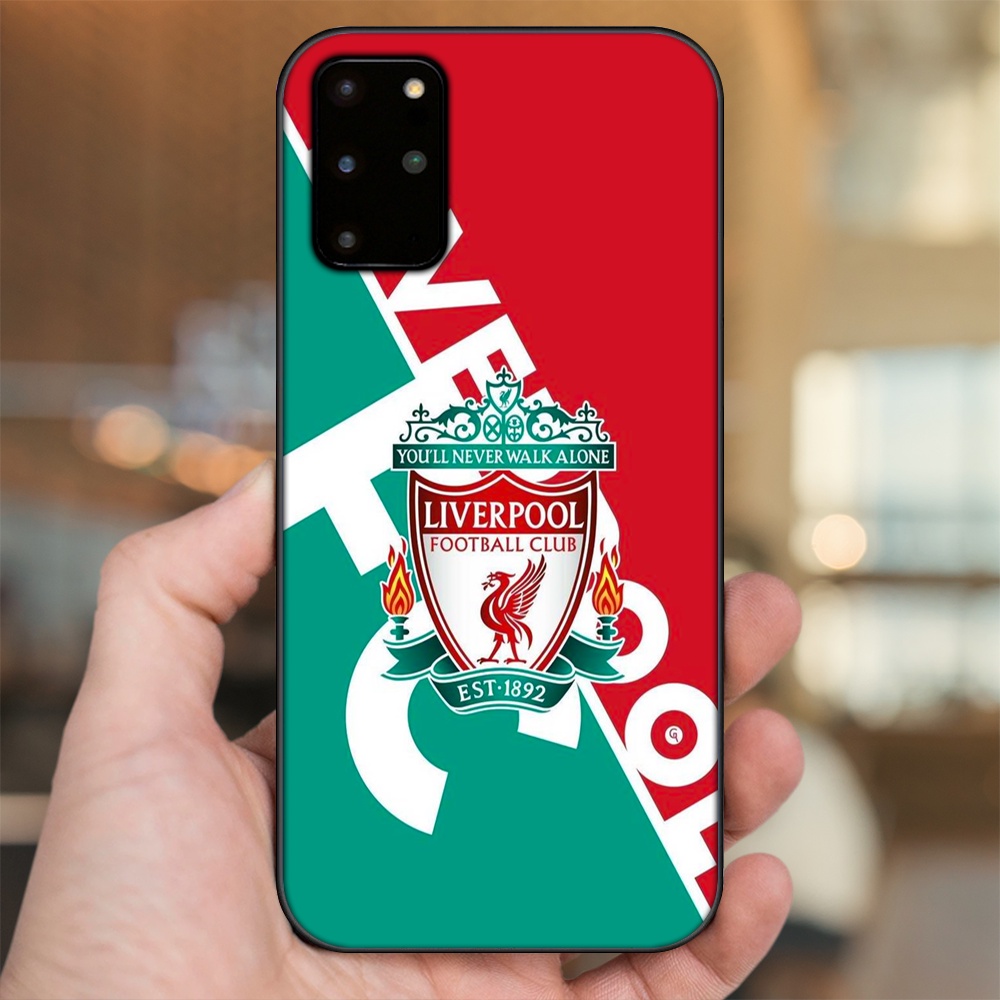 Ốp lưng Samsung S20 Plus viền đen in hình Liverpool FC