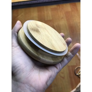 Lọ Thủy Tinh Nắp tre