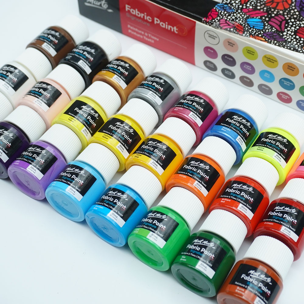 Màu vẽ Fabric Paint hãng Mont Marte