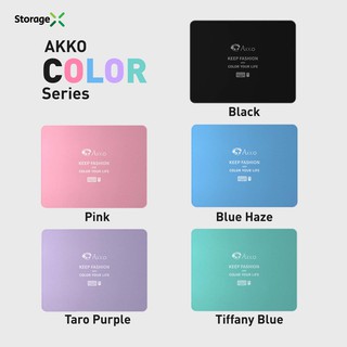 35 x 25 x 0.3cm | Miếng lót chuột siêu mịn êm tay AKKO Color Series - Hàng chính hãng