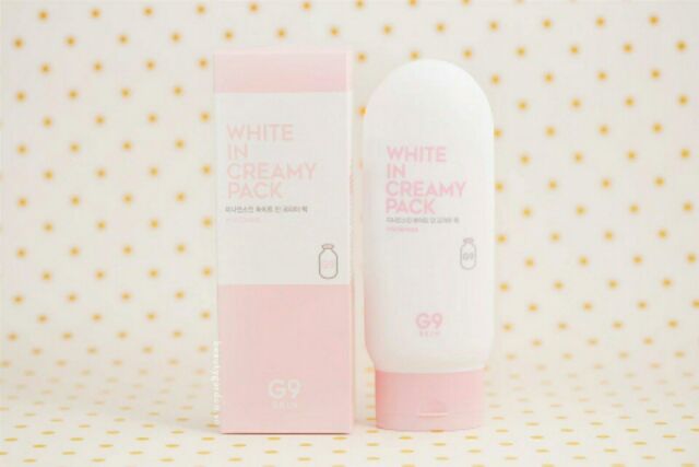 Kem Ủ Trắng Da Toàn Thân G9-Skin White In Creamy Pack Whitening ♥
