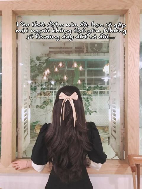 kẹp nơ bảng nhỏ đuôi dài