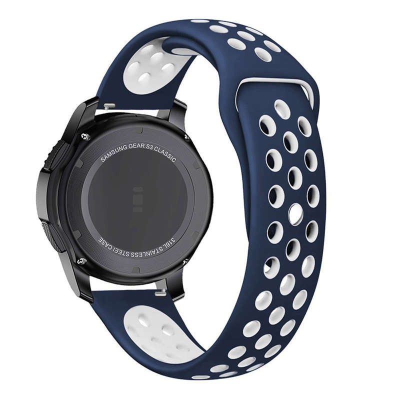 Dây đeo đồng hồ bằng silicone kiểu dáng thể thao cho Samsung Gear S3 Frontier / S3 Classic 22mm