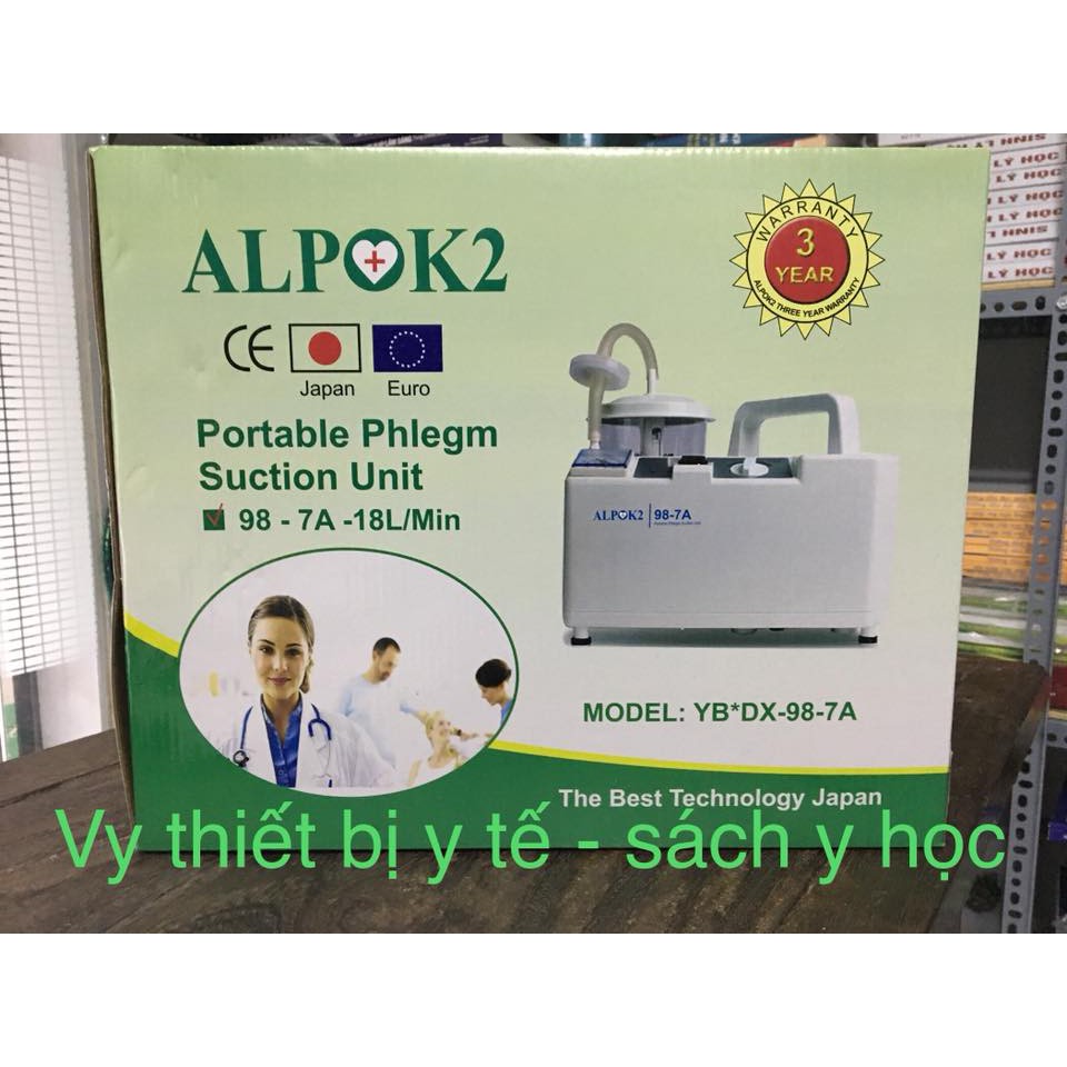 Máy hút dịch 1 bình ALKATO