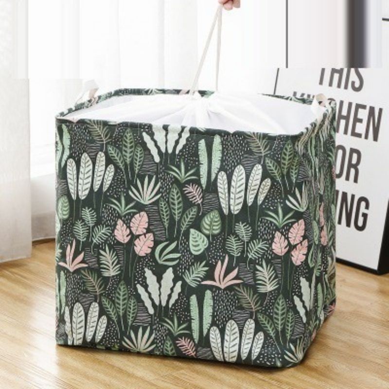 Giỏ Đựng Quần Áo Bằng Vải Chống Nước Cỡ Lớn 100L - Giỏ Đựng Đồ Có Thể Xếp Gọn Tiện Lợi