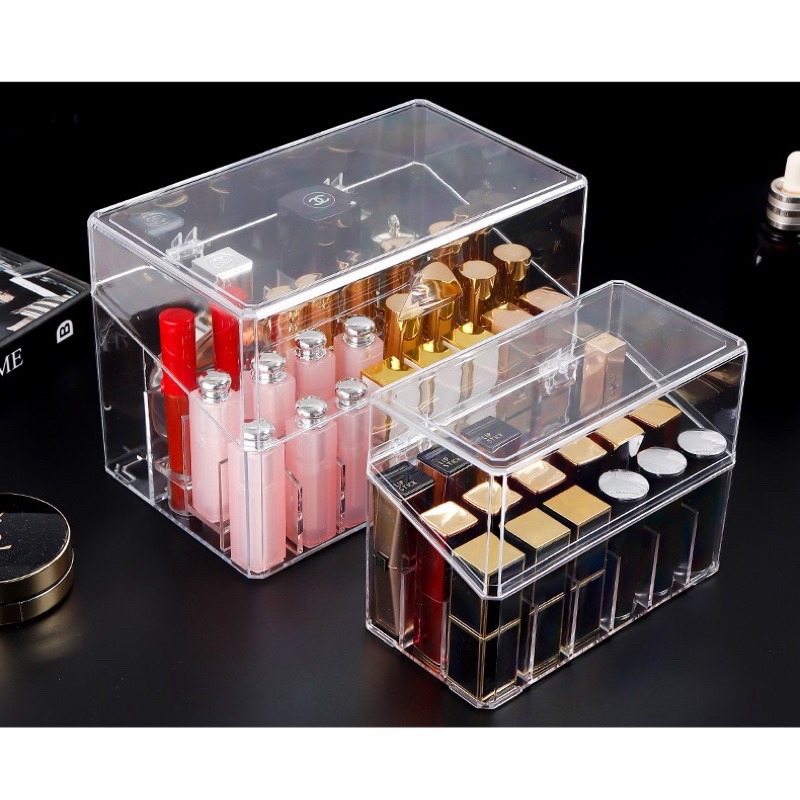 Hộp Đựng Son Có Nắp 18,24,36 ô