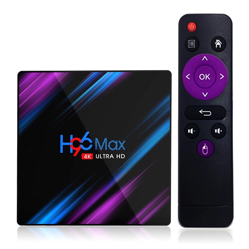 Android tv box Vinetteam H96 max - RAM 2G - ROM 16- 4k - bluetooth 4.0- Chip RK3318 Dual WiFi