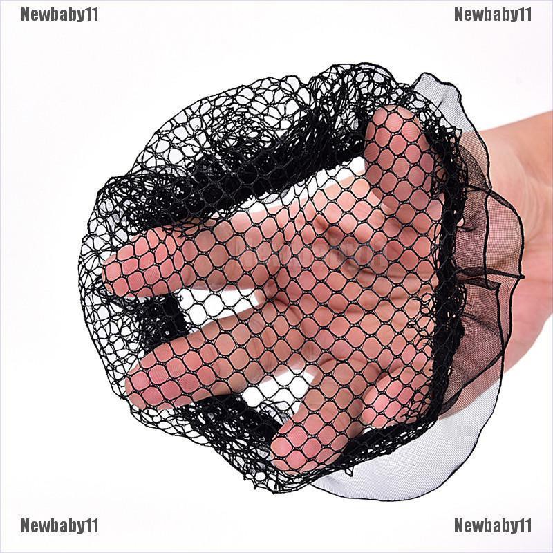 [COD Newb] Búi Tóc Lưới Búi Tóc Màu Đen Trơn Dành Cho Nữ