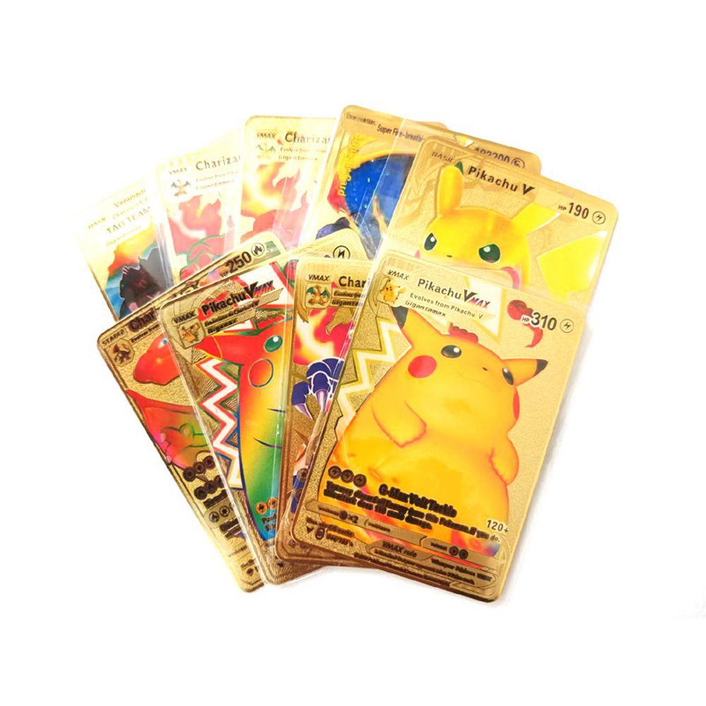 Bộ Thẻ Bài Pokemon Charizard Phiên Bản Giới Hạn Dành Cho Bé|Thẻ Bài Trò Chơi Chất Lượng Cao