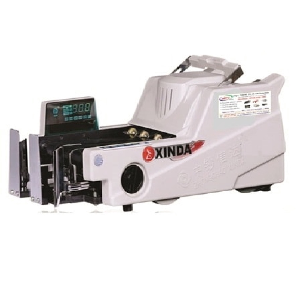 Máy Đếm Tiền Xinda Super BC 31F 2022 Phát Hiện Tiền Giả Tặng Kèm Đèn Soi Tiền Giả - Hàng Chính Hãng - Có Xuất VAT
