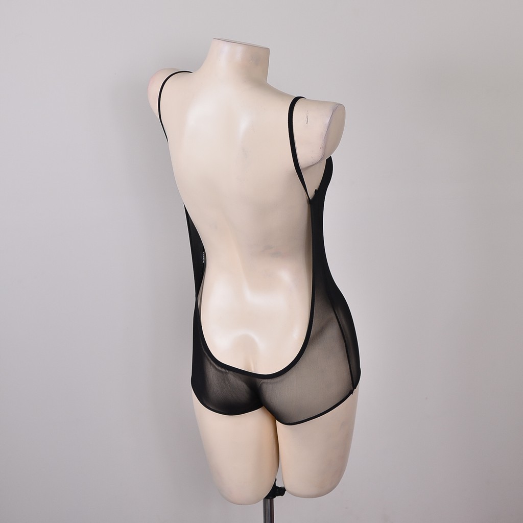 L186 - Bộ đồ lót liền thân ren lưới xuyên thấu sexy cực đại | BigBuy360 - bigbuy360.vn