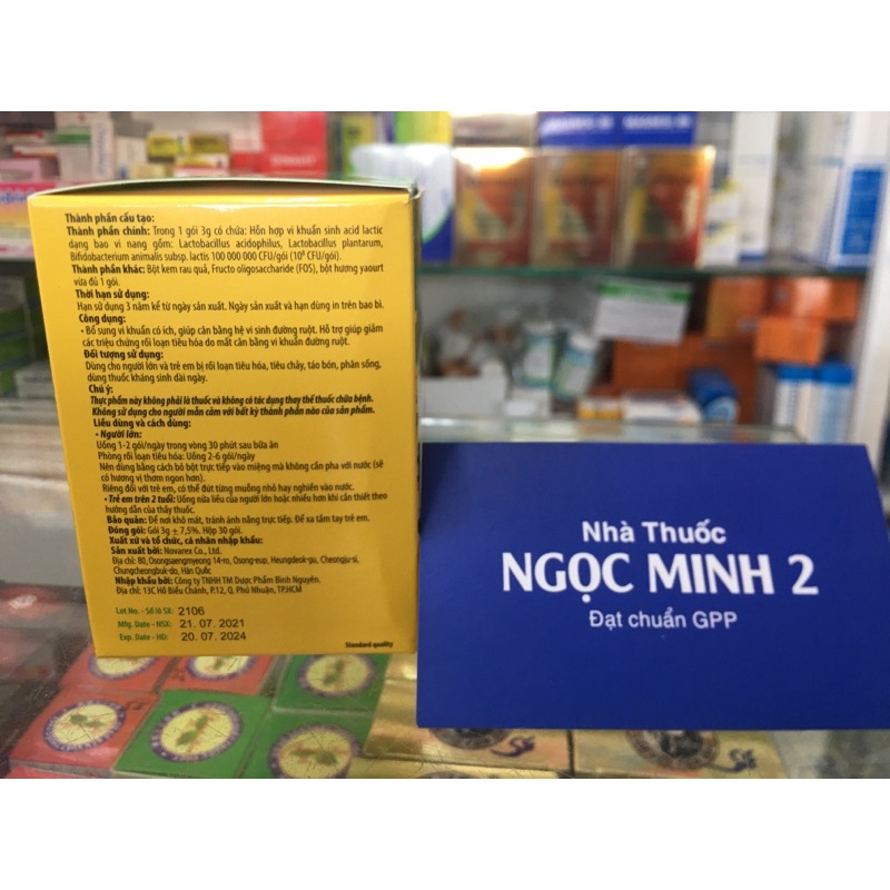 ✅ [Chính Hãng] Probiotics Lactomin plus hỗn hợp men vi sinh hỗ trợ tiêu hoá