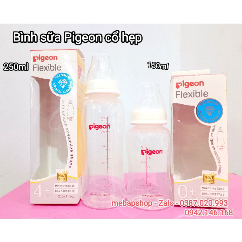 BÌNH SỮA PP PIGEON STREAMLINE 250ML