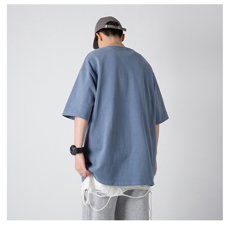 Áo thun nam nữ unisex tay lỡ NGẪU NHIÊN phông tay ngắn form rộng teen cổ tròn oversize cotton giá rẻ basic đen trắng tee | BigBuy360 - bigbuy360.vn