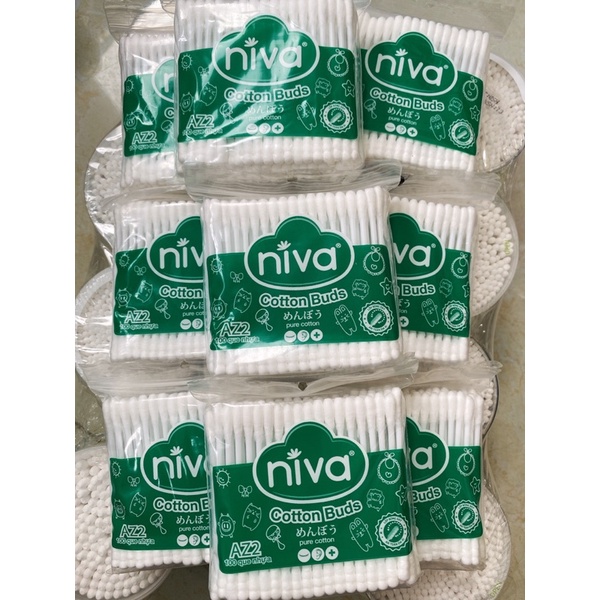 Tăm bông Niva Cotton Buds 200 que