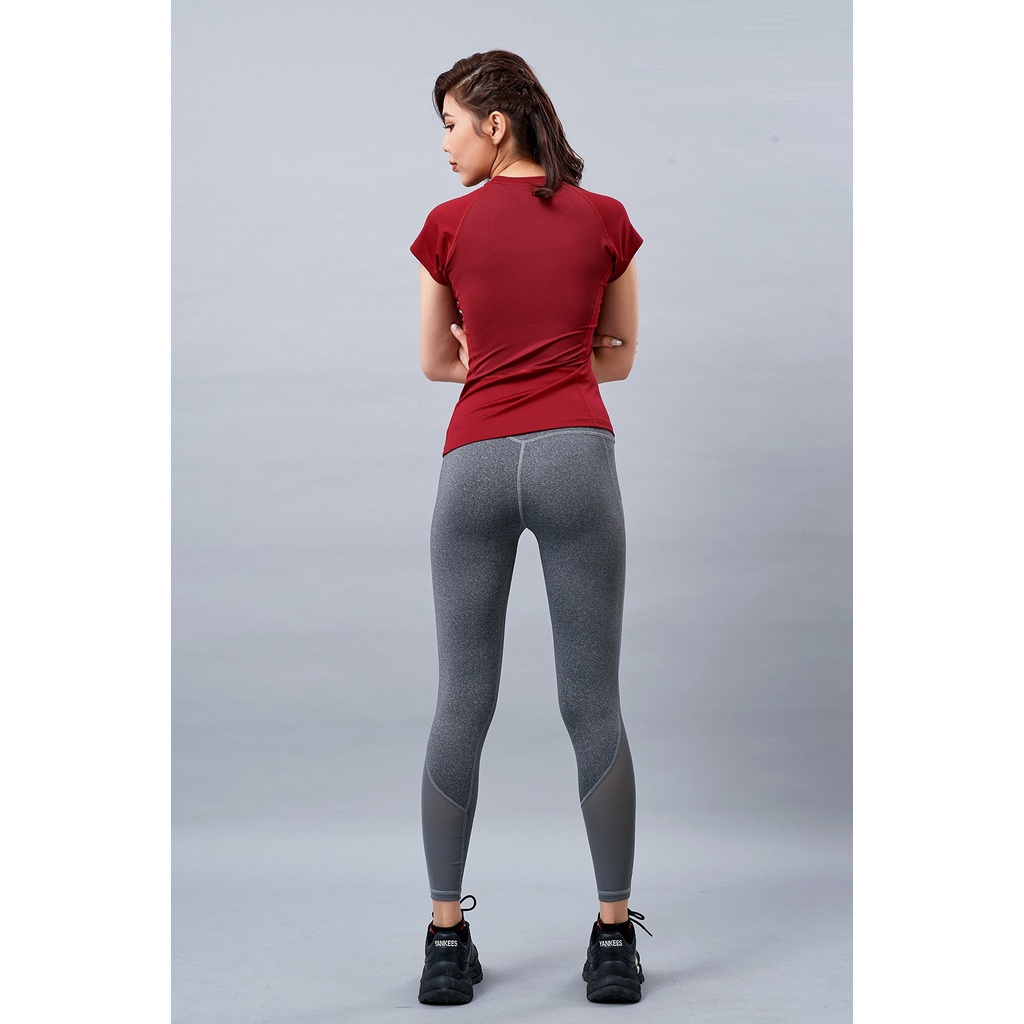 Quần Legging Lưng Cao Tập Gym Yoga Nữ Icado QD-26