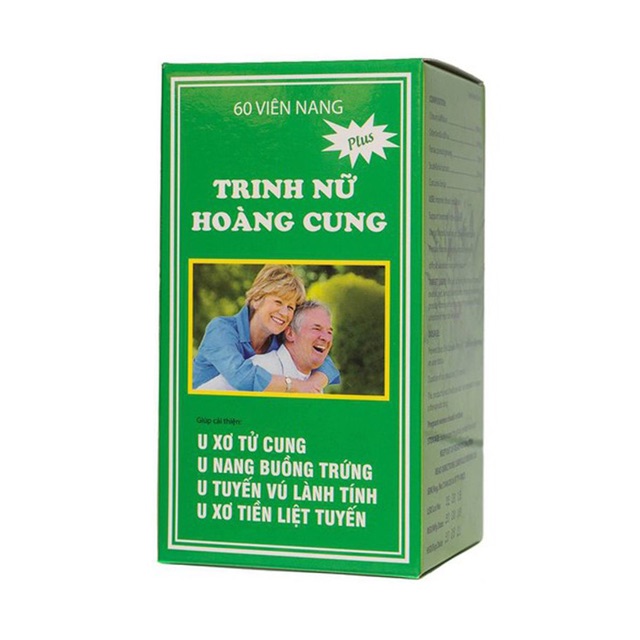 Viên uống Trinh nữ hoàng cung hỗ trợ điều trị u xơ tử cung u nang buồng trứng u tuyến vú lành tính u xơ tiền liệt tuyến