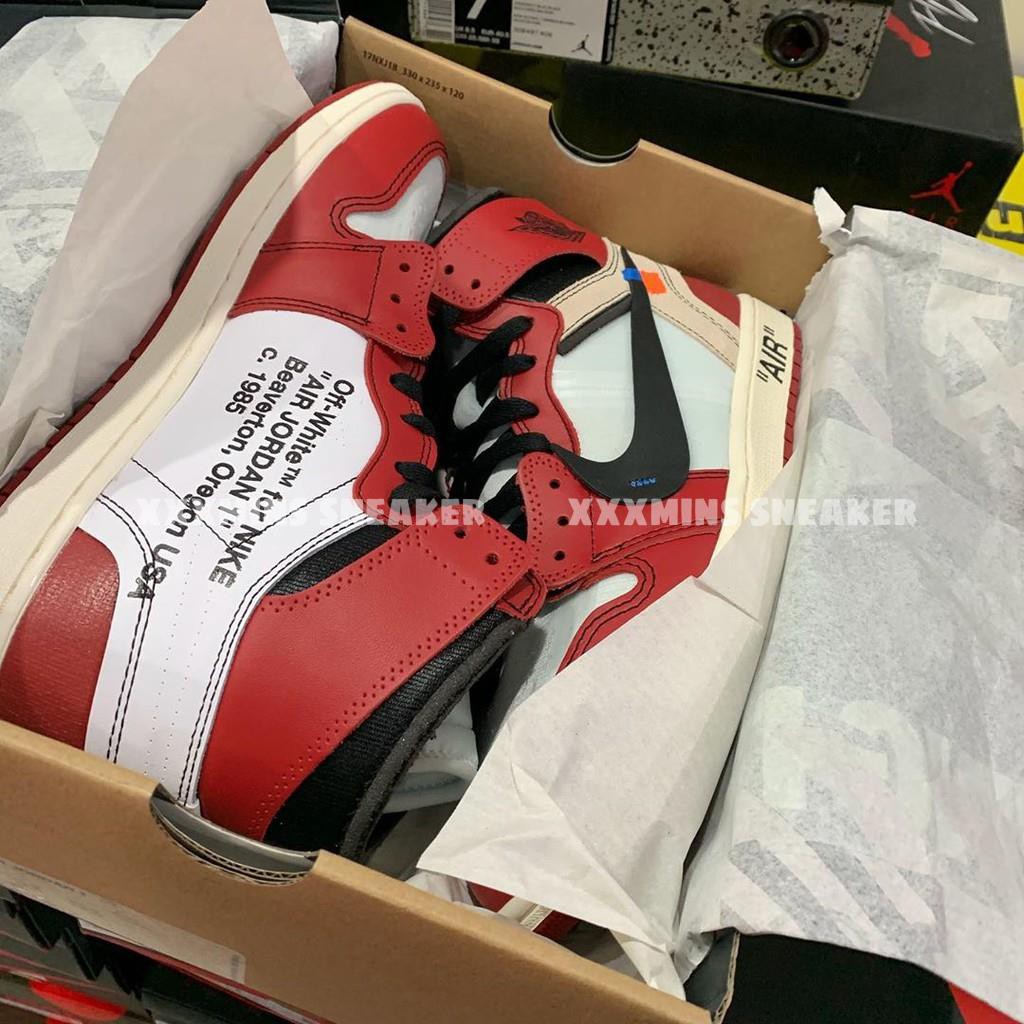 Giày Air Jordan 1 x Off-White "Chicago" (Best Quality)