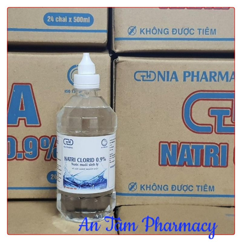 ✅NƯỚC MUỐI SINH LÝ 0.9% chai 500ml