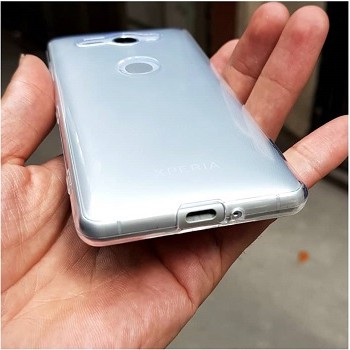 [Sony XZ2 Compact] Ốp lưng silicon dẻo trong cao cấp