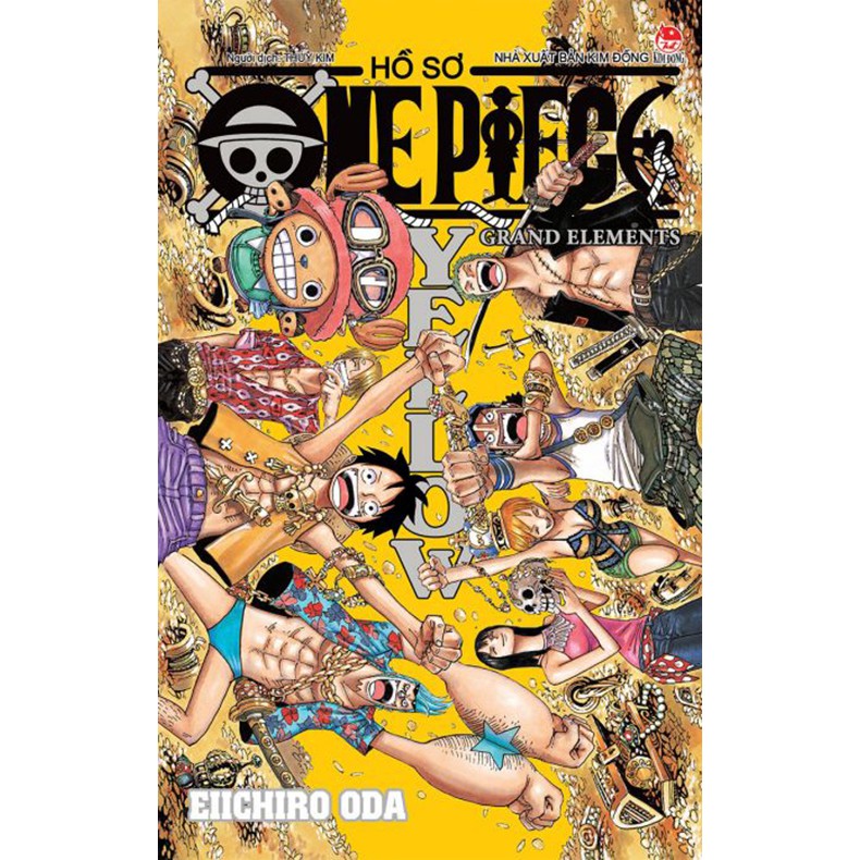 Truyện tranh Hồ sơ One Piece - Yellow Grand Element - Databook - NXB Kim Đồng
