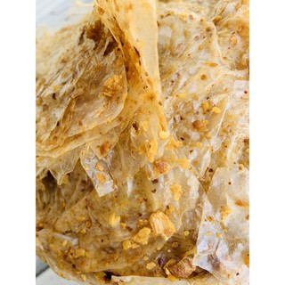 Bánh tráng xì ke muối chay - bánh tráng muối tỏi tây ninh