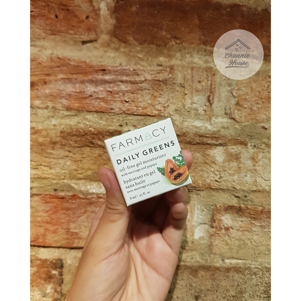 Farmacy 🌸 Kem dưỡng ẩm Farmacy Daily Greens Oil-Free Gel Moisturizer with Moringa and Papaya