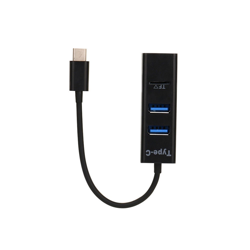 Bộ Chia 3 Cổng Usb 2.0 Tích Hợp Đầu Đọc Thẻ Nhớ Tf Cho Pc Laptop