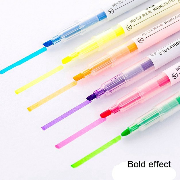 et 6 cây bút dạ nhiều màu xinh xắn