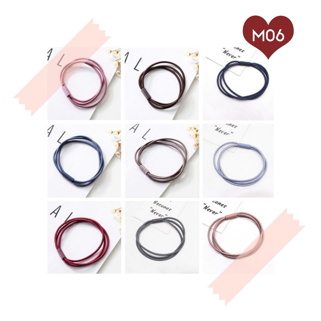 Mẫu dây cột tóc siêu hot cho xuân hè 2022