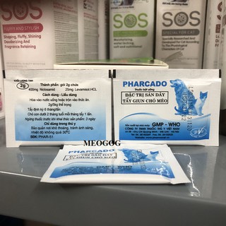 PHARCADO 2g  dùng cho chó mèo  MEOGOG