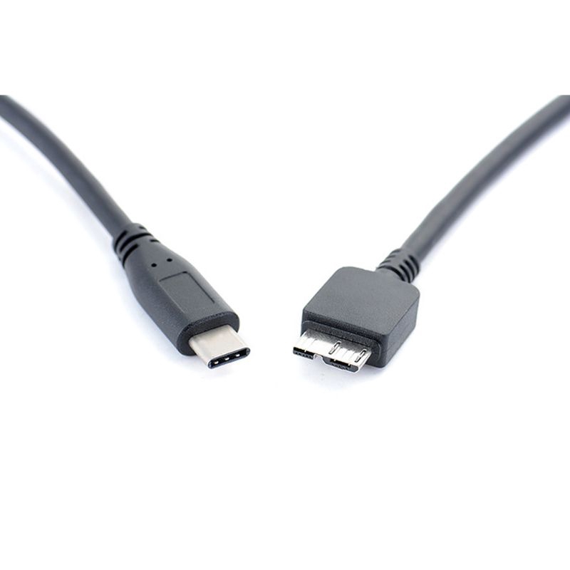 Cáp chuyển đổi Usb 3.1 Type-C sang Usb 3.0 Micro B dành cho ổ cứng di động/ PC