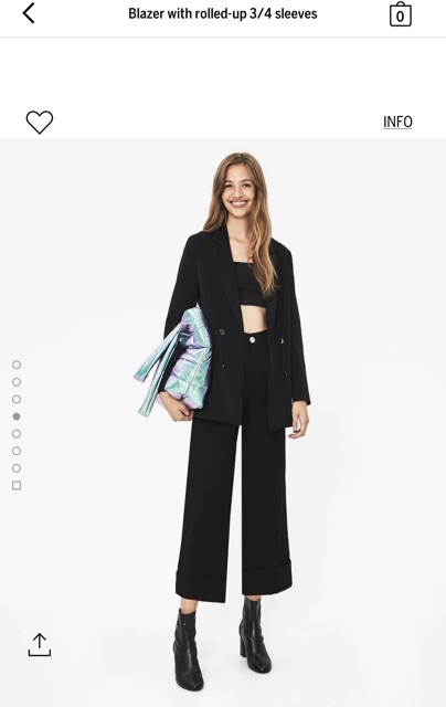 Áo Blazer Bershka xuất xịn