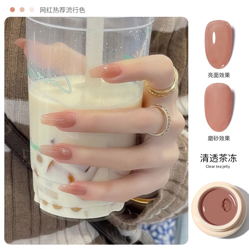 Sơn móng tay trang trí làm đẹp với màu trơn tùy chọn