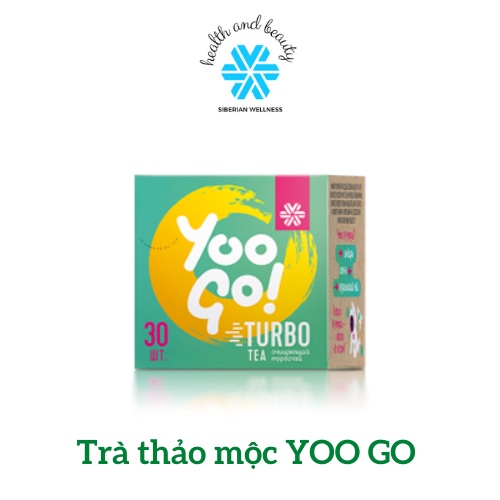 Trà thảo mộc YOO GO Turbo Tea - Siberian Wellness - 30 túi lọc/hộp