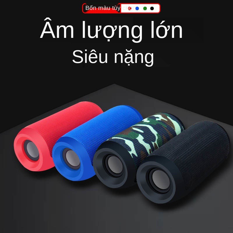 ☫◕Âm thanh 9D Loa Bluetooth Không Dây Điện thoại di động máy tính thẻ nhỏ U đĩa ngoài trời khối lượng lớn súng xe hơi