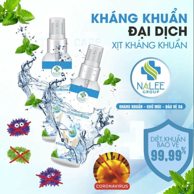 Xịt Kháng Khuẩn Nalee Group (100ml )