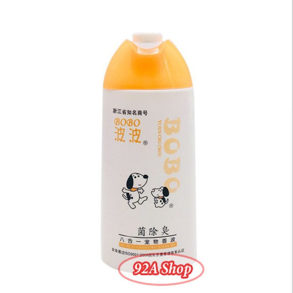 SỮA TẮM CHÓ BOBO 400ML TRỊ HÔI MƯỢT LÔNG HƯƠNG HOA CÚC