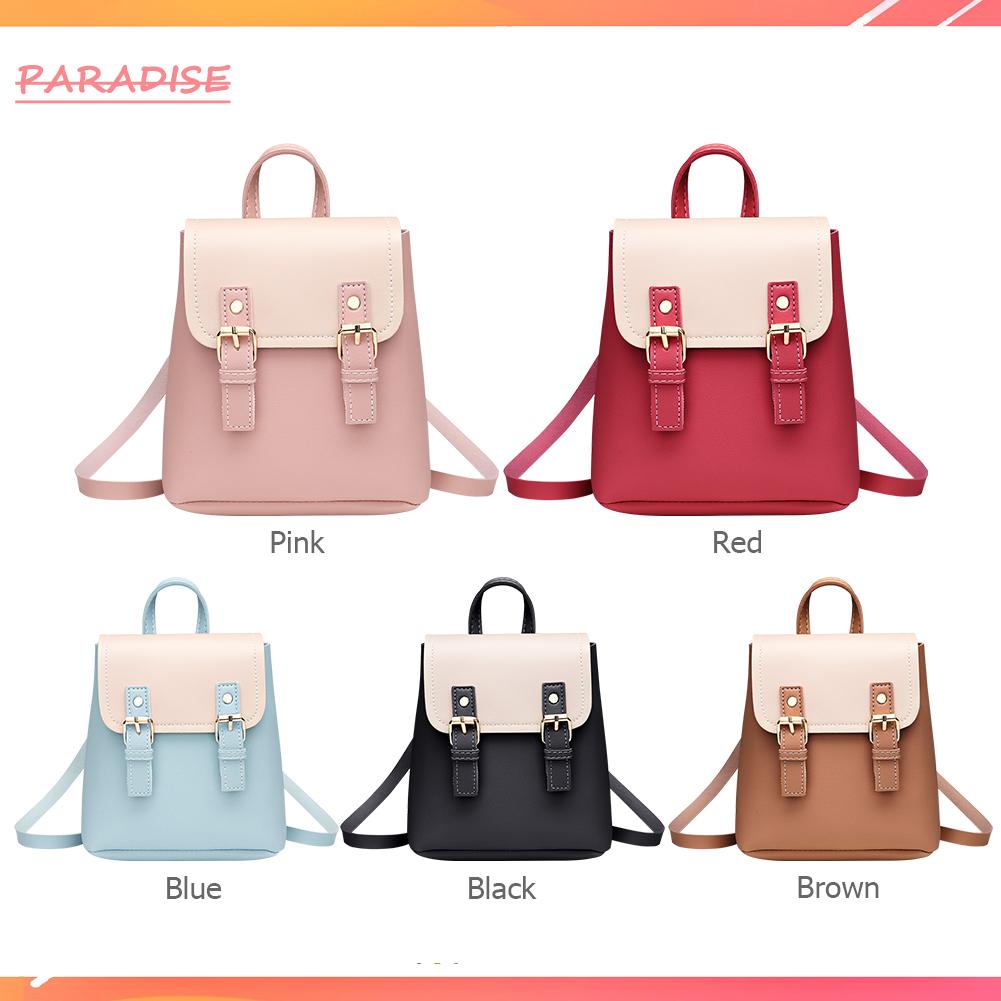 Ba Lô Mini Da PU Xinh Xắn Cho Nữ