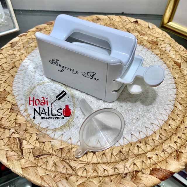 Khay hứng nhũ, hứng đá - phụ kiện nail