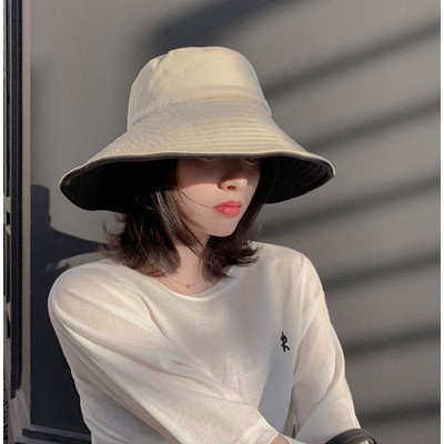Mũ chống nắng UV CUT Nhật Bản Mũ chống nắng gấp hai mặt chống tia cực tím
