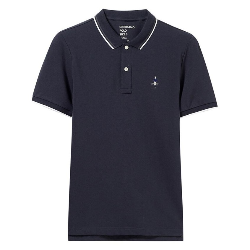 [Mã WABRWM12 giảm 10% đơn 99K] Áo Thun Nam Có Cổ Polo Giordano 01019260 | BigBuy360 - bigbuy360.vn