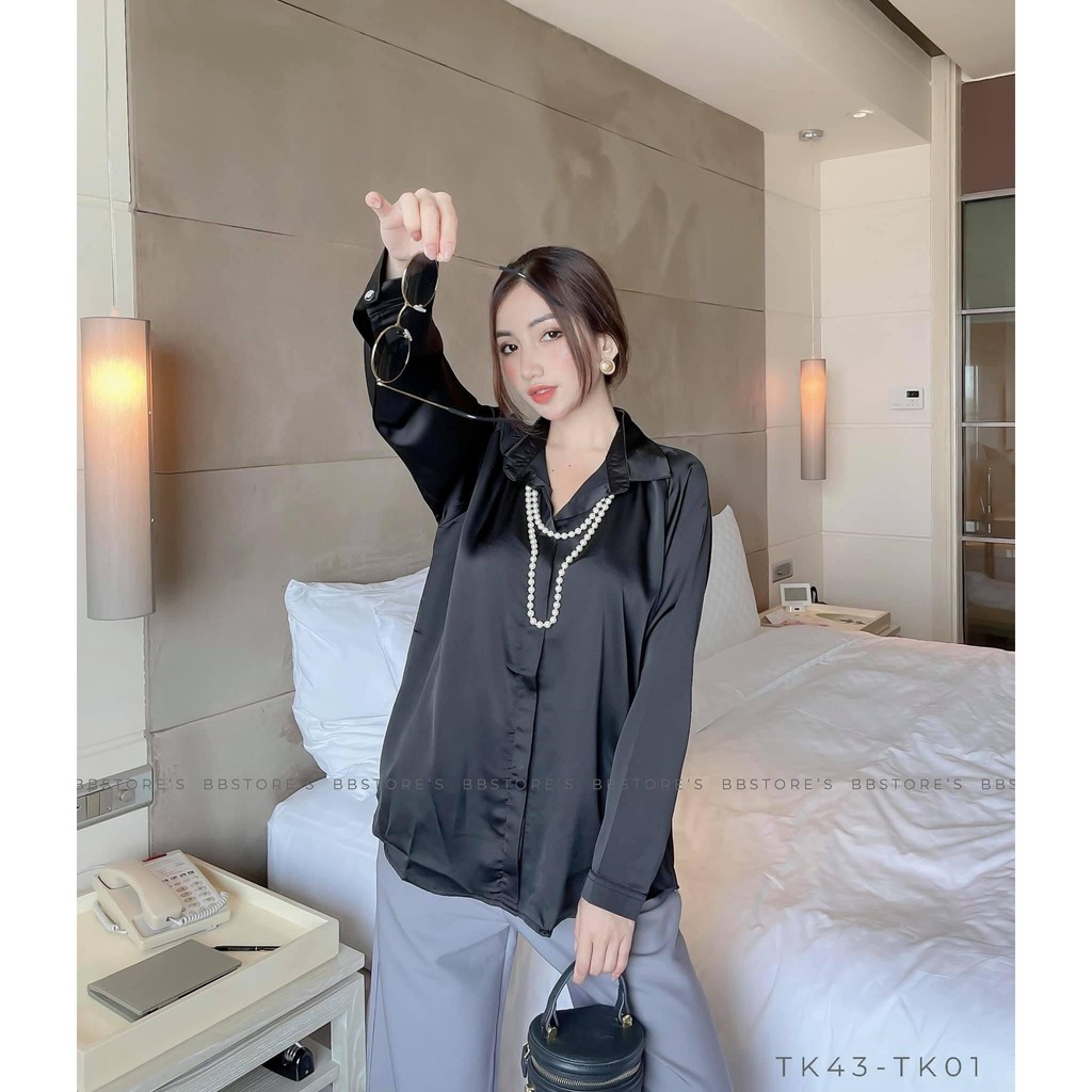 [BBSTORE'S] Sơ Mi Phi Công Sở Năm Màu - TK43