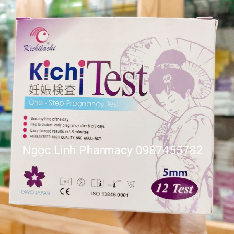 Que thử thai Kichi Test