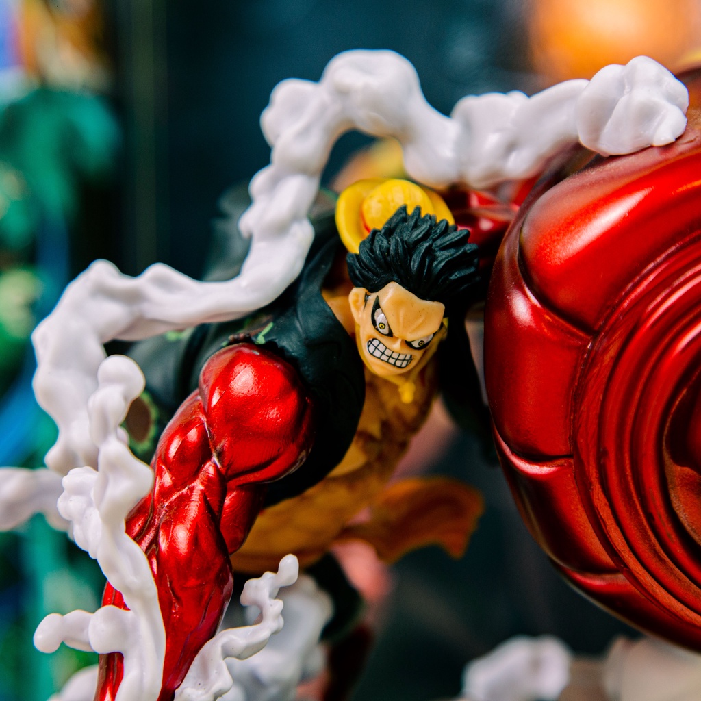 Mô hình One Piece Luffy Gear 5 Nika Sun God cao 21cm, figure one piece decor trang trí siêu đẹp, mô hình anime làm quà t