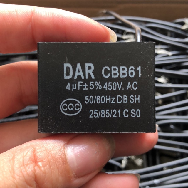Tụ quạt 4UF-450v combo 5 tụ