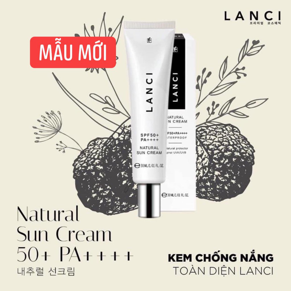 Kem chống nắng LANCI Sun Cream SPF50, PA++++, 30ml | BigBuy360 - bigbuy360.vn