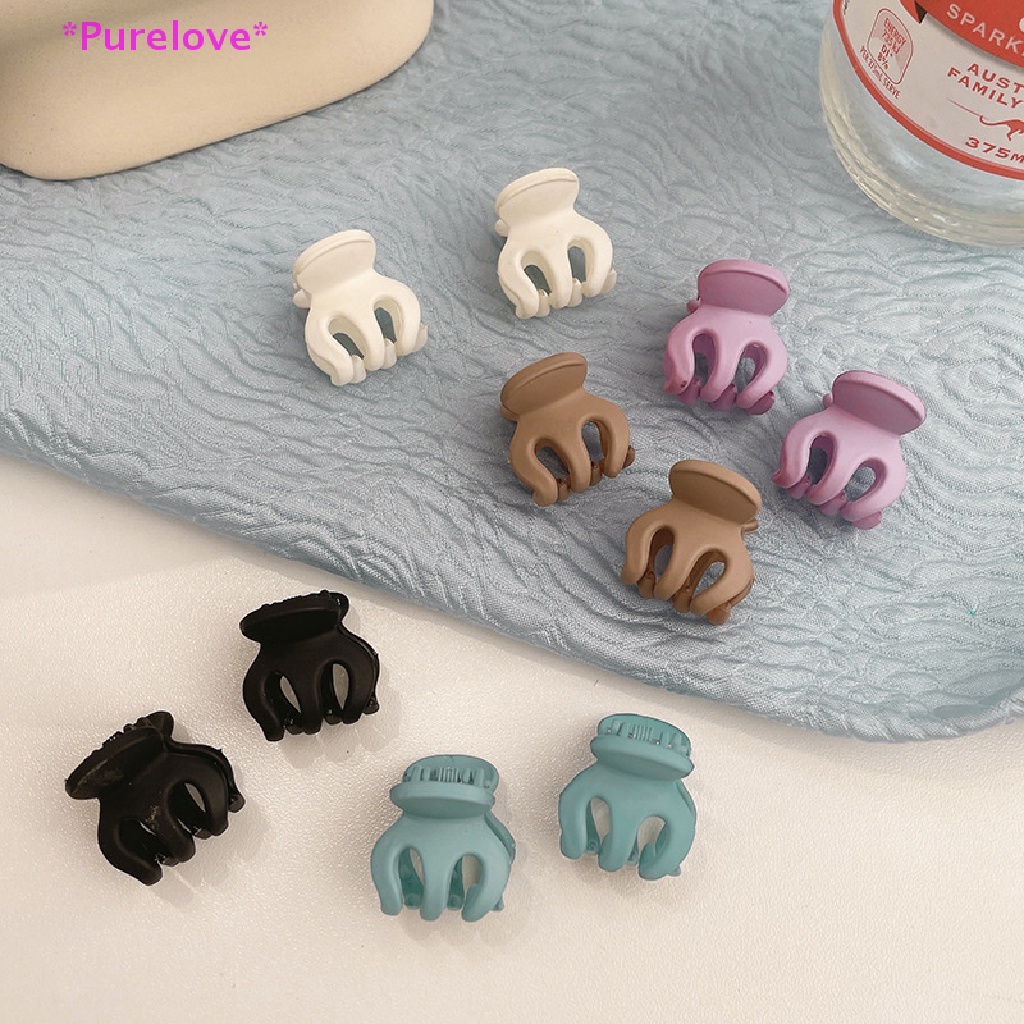 Set 10 Kẹp Tóc Nhựa Mini Thời Trang Dành Cho Nữ Mới