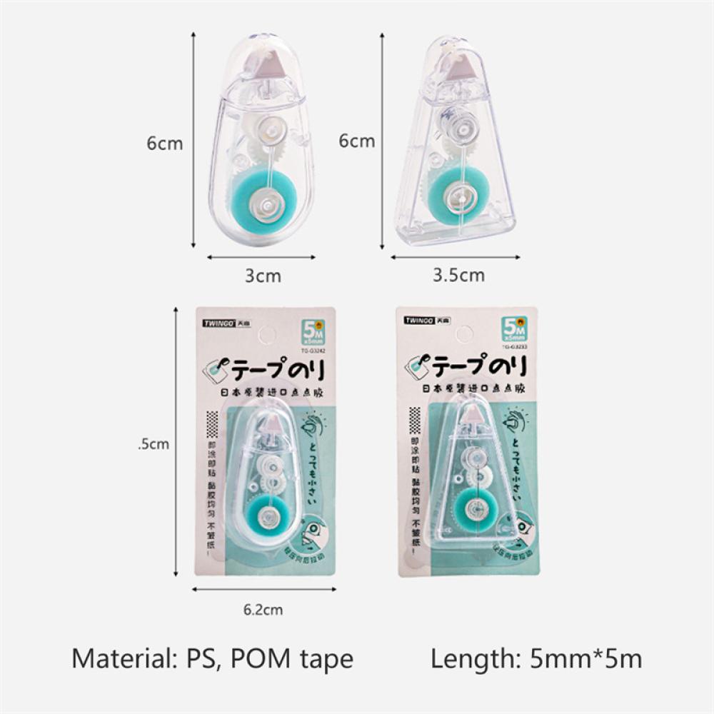 Băng Keo Hai Mặt Mini 5mm * 5m K2P9 Dùng Trang Trí Sổ Tay DIY